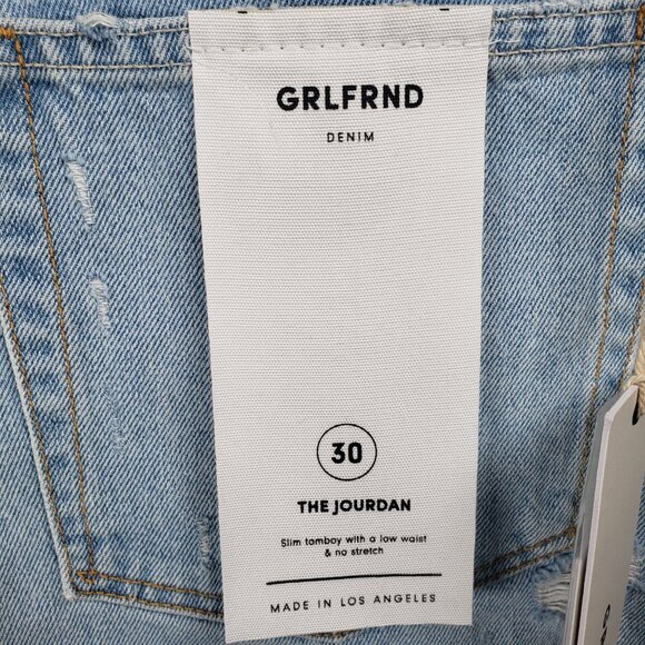 GRLFRND Jourdan High Waist Jean Shorts - 30 - Picture 10 of 15